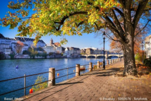 Basel's Promenade am Rhein - aus dem Artikel - Immobilienpreise Rostock vs. Basel - So groß ist der Unterschied